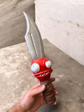 Knifey High on Life 1:1 cosplay prop replica talking knife