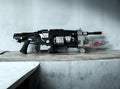 Retro Lancer gun Gears of War 1:1 cosplay prop replica 90cm