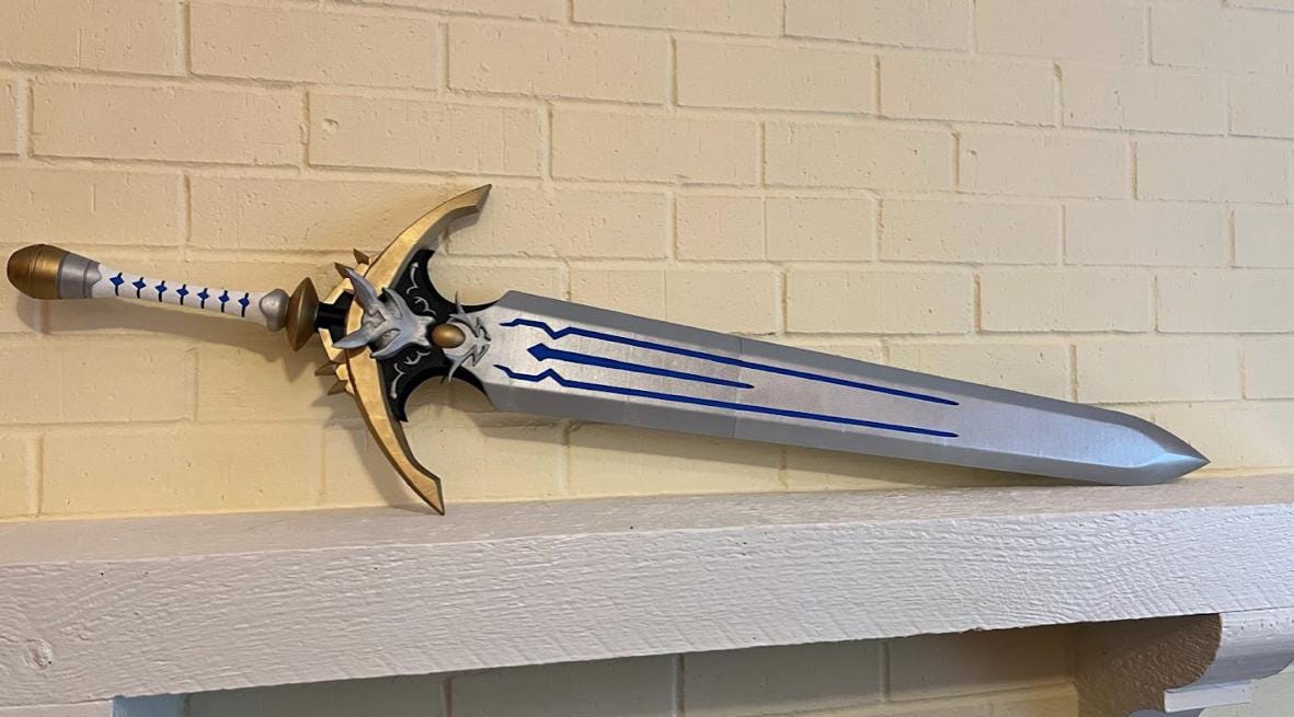 Shishou sword Reincarnated as a Sword 1:1 cosplay prop replica 120cm