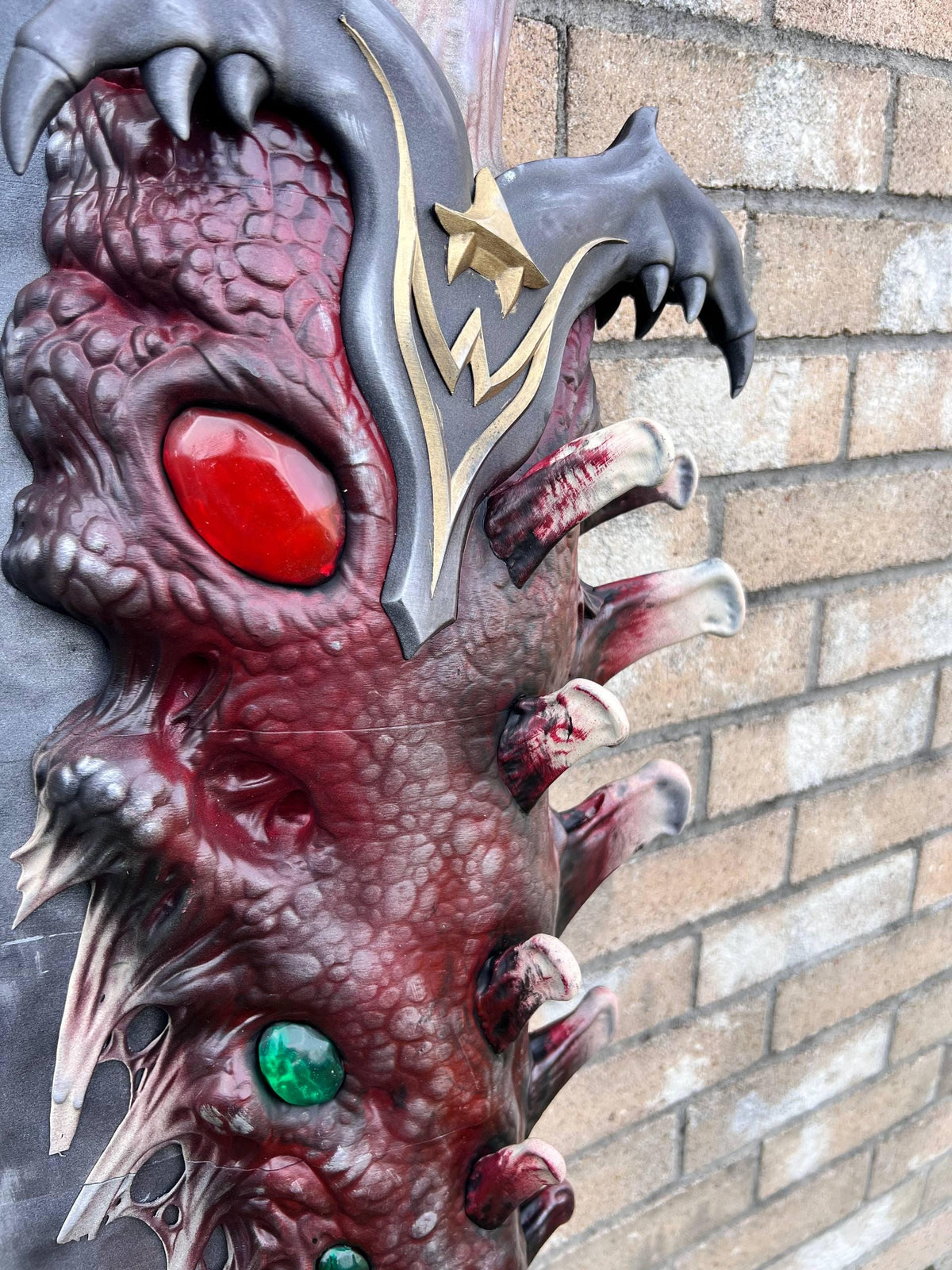 Devil Sparda Demon Sword Devil May Cry 1:1 cosplay replica - guard detail